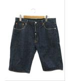 リーバイス Levi's 501 デニム ジーンズ ハーフパンツ ショート ブルー 青 綿 コットン W36 ボトムス