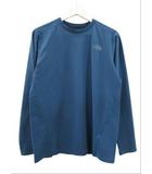 ザノースフェイス THE NORTH FACE ロングスリーブフラッシュドライアクションクルー Tシャツ 長袖 ロンT ブルー系 S トップス
