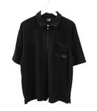 ザノースフェイス THE NORTH FACE Wooly Pile Polo NT22531R ウーリー パイル ポロシャツ S 黒 ブラック 半袖 カットソー トップス