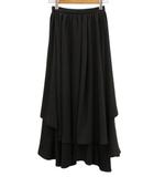 キャンディストリッパー Candy Stripper SWOON LONG SKIRT ティアード ロング スカート S ブラック 黒 ボトムス