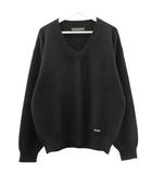 ワコマリア WACKO MARIA Vネック セーター ニット L ブラック 黒 V NECK SWEATER トップス 2025AW ☆AA★