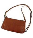 クロスボディバッグ ショルダーバッグ CROSSBODY BAG ブラウン 茶 レザー かばん