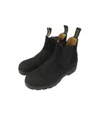 ブランドストーン Blundstone ヌバックレザー 型押し サイドゴアブーツ 5 黒 ブラック ショートブーツ シューズ 靴