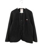ダントン DANTON × BEAMS ビームス 別注 フリース カーディガン DT-A0458-BM SIZE L 黒 ブラック 無地 ジャケット アウター