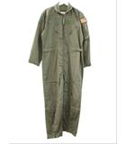 ヴィンテージ VINTAGE U.S.AF 米軍 90s サマーフライトカバーオール つなぎ 夏用フライトスーツ オリーブ 42S