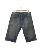 リーバイス Levi's 501 デニム ショートパンツ W36 ジーンズ ダメージ加工 ショーツ ハーフパンツ ブルー ボトムス