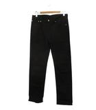 エドウィン EDWIN 403 デニムパンツ 34 ジーンズ ストレート ストレッチ ブラック 黒 ボトムス