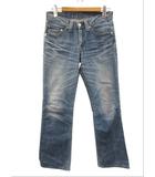 リーバイス Levi's 708 デニム ジーンズ 綿 コットン ブルー 青 フレア W32 ボトムス