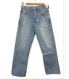リーバイス Levi's 90s 702XX デニムパンツ ジーンズ 復刻 日本製 赤耳 シンチバック ブルー W30