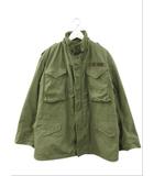 ヴィンテージ VINTAGE U.S.ARMY 70s M-65 フィールドジャケット 3rd ブラスジッパー キルティングライナー付き オリーブ M-R