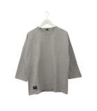 アヴィレックス AVIREX ロンT Tシャツ 七分袖 カットソー L プリント グレー トップス
