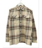 パタゴニア Patagonia フィヨルドフランネルシャツ ネルシャツ チェック ベージュ XS