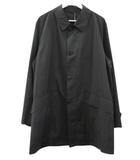 アクアスキュータム AQUASCUTUM ステンカラー コート 撥水 40 ブラック 黒 アウター 上着