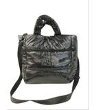 ザノースフェイス THE NORTH FACE フランピートートバッグ PLUMPY TOTE BAG ショルダー 中綿 ブラック