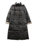 ダックス DAKS ダウンコート 2way ブラック 黒 38 アウター 上着 フード付き