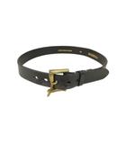 グレンロイヤル GLENROYAL ファイヤーマンバックルベルト FIREMAN BUCKLE BELT ブライドルレザー スコットランド製 ブラック 30