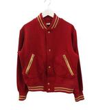 マックレガー マクレガー McGREGOR 60s 70s スタジャン ウール L レッド USA製 ROBINジップ ヴィンテージ