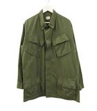 ヴィンテージ VINTAGE 60s US ARMY 米軍実物 ジャングルファティーグ ジャケット M-L 4th リップストップ ミリタリー オリーブ