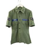 ヴィンテージ VINTAGE 60s US ARMY 米軍実物 ユーティリティシャツ 2nd OG-107 コットンサテン 半袖 リメイク