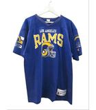 チャンピオン CHAMPION 80s フットボールTシャツ トリコタグ USA製 LOS ANGELES RAMS ブルー L