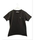 ショット SCHOTT ワンスター Tシャツ レザーポケット ヘビーオンス ブラック L