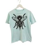 80s パウエル POWELL PERALTA ハエ FLY フライ Tシャツ M ターコイズブルー ステッドマン USA製 オリジナル