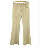 リー LEE 70s 80s フレアパンツ ブーツカットパンツ 大文字タグ USA製 ベージュ