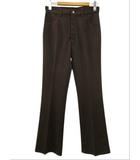 リー LEE 80s 200-4021 ブーツカットパンツ スラックス USA製 ブラウン
