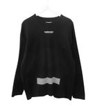 シャリーフ SHAREEF W-FACE L/S PULL OVER ダブルフェイス ロングスリーブ プルオーバー 1 黒 ブラック 長袖 カットソー ロンT トップス