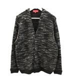 シュプリーム SUPREME 25AW Textured Cardigan テクスチャー カーディガン L ブラック 長袖 ニット トップス ☆AA★