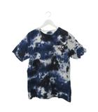 アヴィレックス AVIREX Tシャツ L 半袖 カットソー タイダイ柄 ブルー系 青 トップス