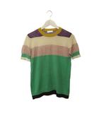エトロ ETRO ニット 42 半袖 セーターカシミヤ混 マルチカラー トップス