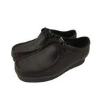 クラークス clarks WALLABEE EVO WP LEATHER ワラビーEVO ウォータープルーフ レザー UK7.5 黒 ブラック ブーツ シューズ 本革