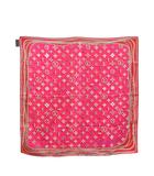 ルイヴィトン LOUIS VUITTON カレ ユア ハイネス M71465 シルク スカーフ ピンク モノグラム 絹 プリント ☆AA★