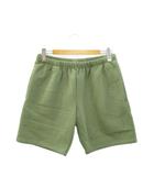 シュプリーム SUPREME Laser Cut S Logo Sweatshort レーザーカット Sロゴ スウェットショーツ S オリーブ ハーフパンツ ボトムス ☆AA★