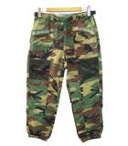 シュプリーム SUPREME Utility Belted Pant ユーティリティ ベルト付き ナイロンロングパンツ S カーキ 迷彩柄 カモフラ ボトムス ☆AA★