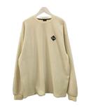 エフシーレアルブリストル F.C.Real Bristol FCRB TECH WAFFLE LOUNGE TOP FCRB-252077 テック ワッフル ロングスリーブ トップ XXL ベージュ系 長袖 サーマル カットソー トップス