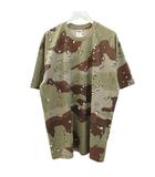 シュプリーム SUPREME Dash Snow Tee Chocolate Chip Camo ダッシュ スノー Tシャツ チョコレートチップカモ XL ベージュ 半袖 カットソー 迷彩 トップス ☆AA★