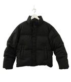 ユニクロ UNIQLO シームレスダウンジャケット ブラック 黒 M フェザー アウター