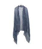 ルイヴィトン LOUIS VUITTON ダミエ コットン ストール ショール ブルー系 綿 スカーフ エトール