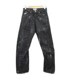 リーバイスエンジニアドジーンズ Levi's Engineered Jeans 立体裁断 3D デニムパンツ ブラック 黒 W31 ペイント加工 ジーンズ ボトムス