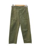 オアスロウ orslow U.S.ARMY FATIGUE PANTS RIP STOP U.S.アーミー ファティーグパンツ リップストップ S オリーブ ストレート ボトムス