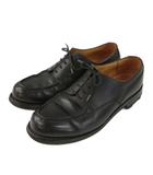 ジェイエムウエストン J.M.WESTON 641 ゴルフ GOLF Uチップ ダービーシューズ 7 1/2 D 黒 ブラック レザーシューズ 革靴 ビジネスシューズ 本革