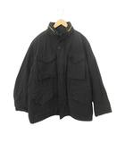 コモリ COMOLI 美品 24AW 製品染 M-65 ジャケット アウター コート A03-01031 日本製 2 Mサイズ 黒 ブラック