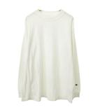 チャンピオン CHAMPION トリコタグ リバースウィーブ REVERSE WEAVE モックネック Tシャツ 長袖 ロンT カットソー XL 白 ホワイト