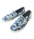 バンズ VANS デニム地 スター柄 スリッポン スケーター シューズ スニーカー V98CL D.STAR 562371-0001 26.5㎝ インディゴ ブルー