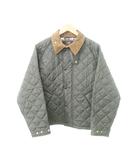 バブアー Barbour 美品 130周年記念モデル TRANSPORT QUILTED JACKET トランスポート キルティング ジャケット アウター 242MQU1818 36 約Sサイズ カーキ