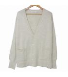 ノンネイティブ nonnative DWELLER CARDIGAN カーディガン ニット 長袖 Vネック ウール 厚手 NN-K2608 ベージュ 1 M相当 X