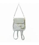 クロエ CHLOE リュックサック バッグ カバン 鞄 持ち手取り外し可能 水色 スカイブルー