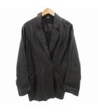  モーダ イタリアーナ moda italiana ラムレザージャケット 羊革 7 黒 ブラック /GV ■MET1